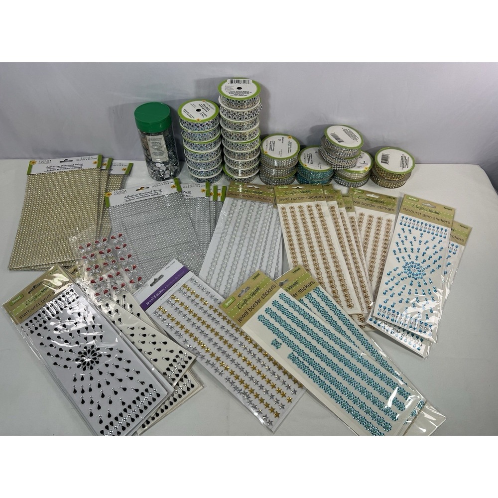 Stickers -Rhinestone -Jewels -bead‎ Garlands-crafts
